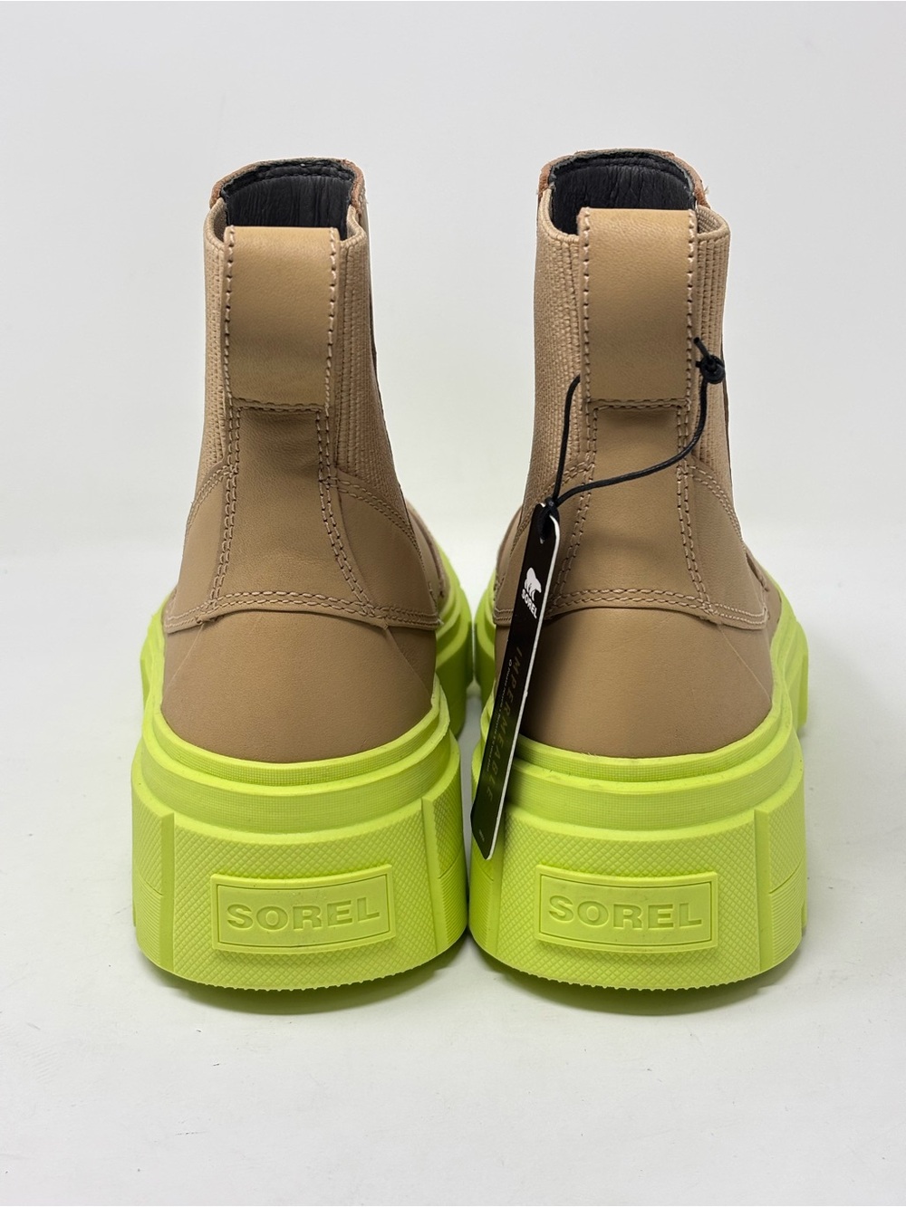 Sorel Caribou X Waterproof Platform Chelsea Boots New In Box - Picture 5 of 12